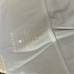 Set Active SPORTBODY leggings in powder blue